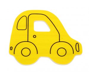 houten lagenpuzzel auto's 4 stuks - Afbeelding 5