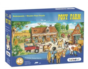 vloerpuzzel boerderij 45 stukjes 75 cm