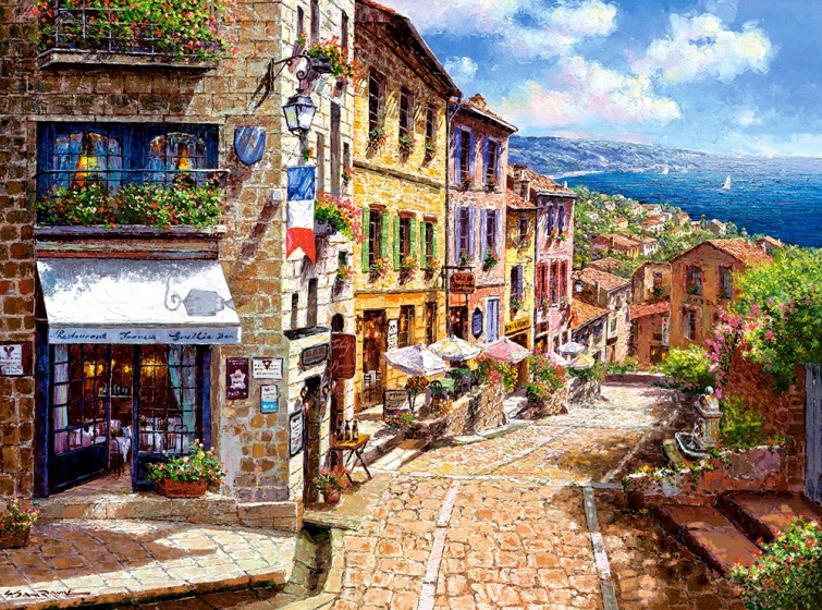 legpuzzel Afternoon in Nice 3000 stukjes - Afbeelding 2