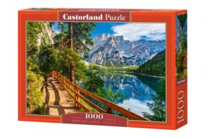 legpuzzel Braies Lake, Italy 1000 stukjes