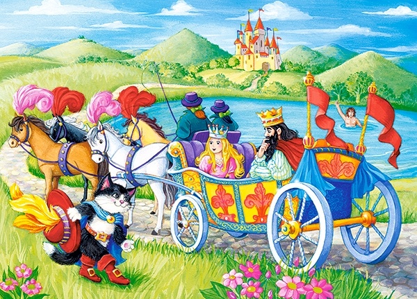 legpuzzel Cat in Boots 60 stukjes - Afbeelding 2