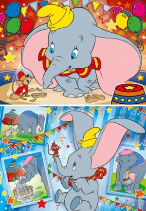 Clementoni legpuzzel Disney Dumbo 20 stukjes 2 stuks - Afbeelding 2