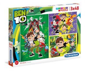 legpuzzel Ben Ten 48 stukjes 3 stuks
