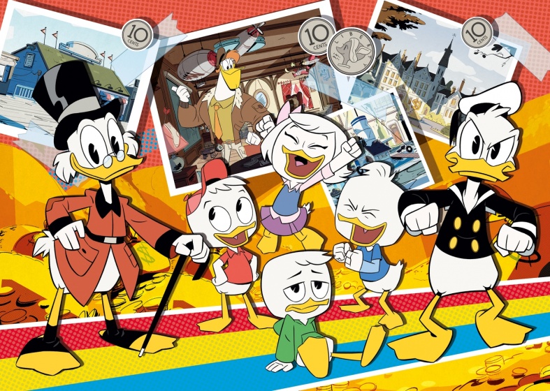 legpuzzel Duck Tales 104 stukjes 37 x 28 cm - Afbeelding 2
