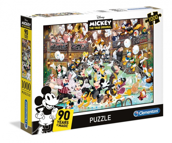 legpuzzel HQ - Mickey 90 Years of Magic 1000 stukjes
