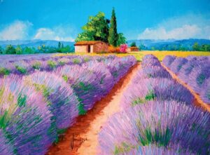 legpuzzel Lavender 500 stukjes - Afbeelding 2