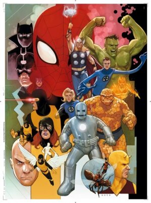 legpuzzel - Marvel 80 Years Anniversary 1000 stukjes - Afbeelding 2