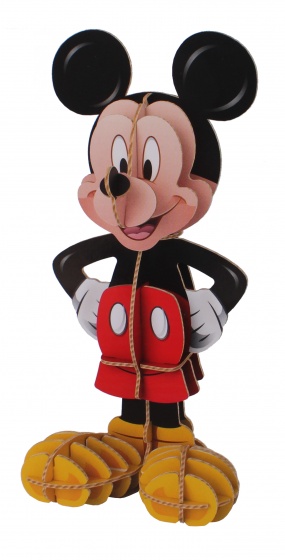legpuzzel met bouwpakket Mickey Mouse 104 stukjes - Afbeelding 2