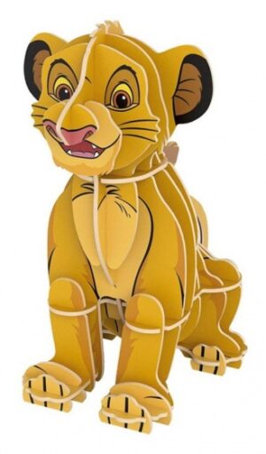 legpuzzel met bouwpakket The Lion King 104 stukjes - Afbeelding 2