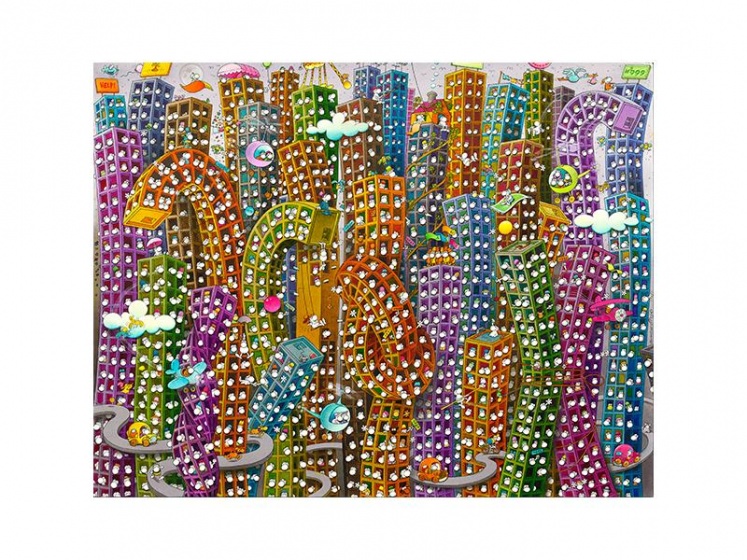 legpuzzel Mordillo the Jungle 2000 stukjes - Afbeelding 2