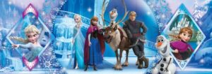 legpuzzel Panorama Disney Frozen 1000 stukjes - Afbeelding 2