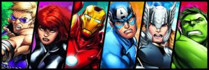 legpuzzel Panorama Marvel Avengers 1000 stukjes - Afbeelding 2