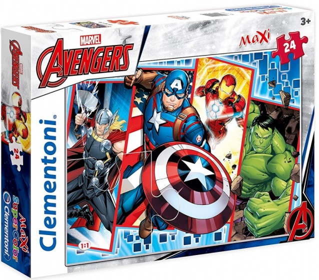 maxi supercolor legpuzzel Avengers 24 stukjes
