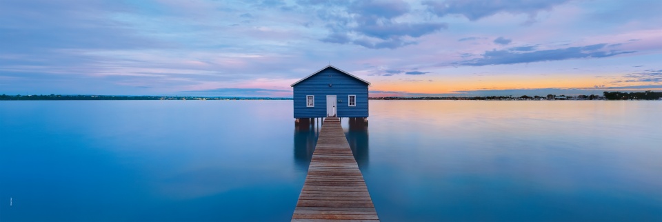 puzzel Panorama Blue Calm 1000 stukjes - Afbeelding 2