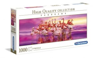 puzzel Panorama Flamingo dans 1000 stukjes