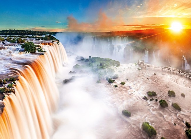 Puzzel Waterfall 1000 stukjes - Afbeelding 2