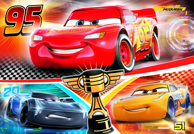 supercolor Cars legpuzzel 180 stukjes - Afbeelding 2