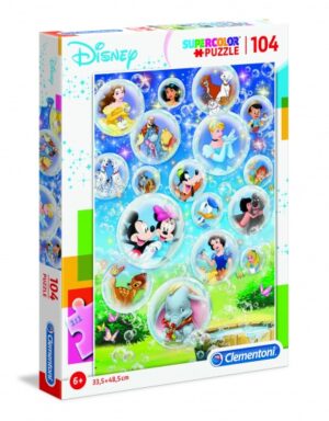 supercolor Disney legpuzzel 104 stukjes