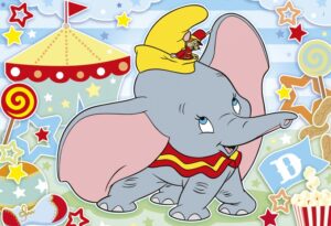 supercolor Dumbo legpuzzel 24 stukjes - Afbeelding 2