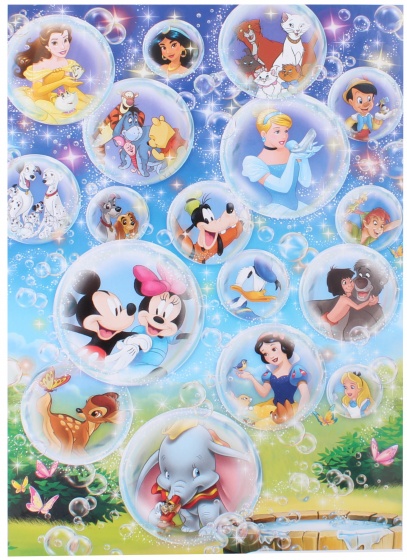 supercolor legpuzzel Disneyfiguren 60 stukjes - Afbeelding 2