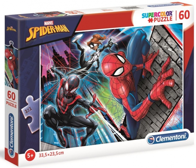 supercolor legpuzzel Spider-Man 60 stukjes