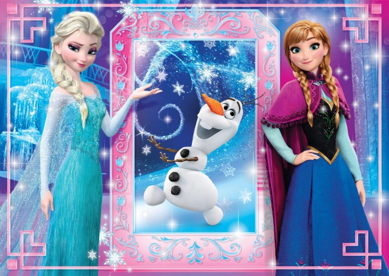 supercolor maxi puzzel Frozen 60 stukjes (26411) - Afbeelding 2