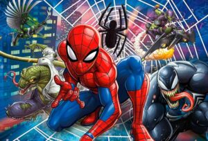 supercolor maxi puzzel Spider-Man 60 stukjes - Afbeelding 2