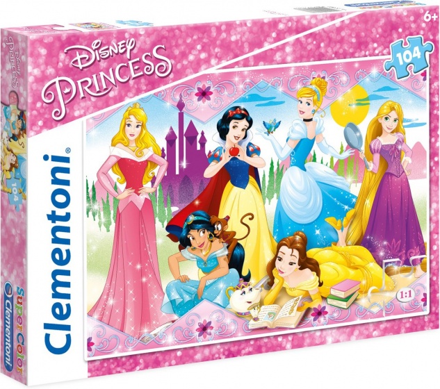 supercolor puzzel Disney Princess 104 stukjes (27086)