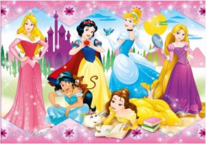 supercolor puzzel Disney Princess 104 stukjes (27086) - Afbeelding 2