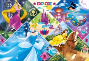 supercolor puzzel Disney Princess 104 stukjes - Afbeelding 2