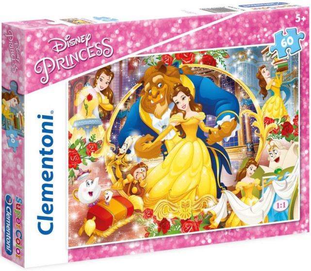 supercolor puzzel Disney Princess 60 stukjes