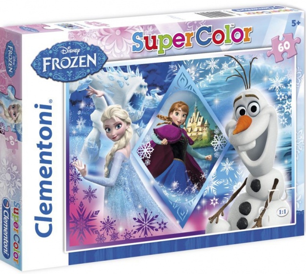 supercolor puzzel Frozen 60 stukjes