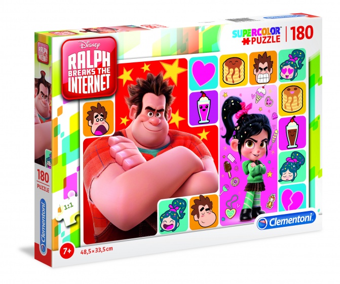 supercolor Ralph breaks the internet legpuzzel 180 stukjes