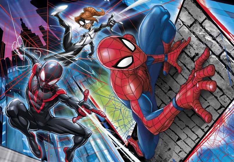 supercolor Spider-Man legpuzzel 180 stukjes - Afbeelding 2