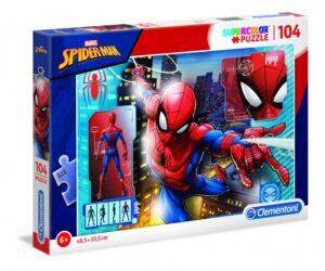 supercolor Spider-Man legpuzzel 104 stukjes