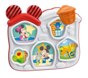 vormenpuzzel Disney-huis 5 stukjes