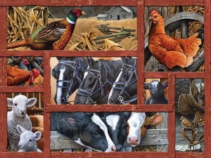 legpuzzel Farmyard Friends 275 stukjes - Afbeelding 2