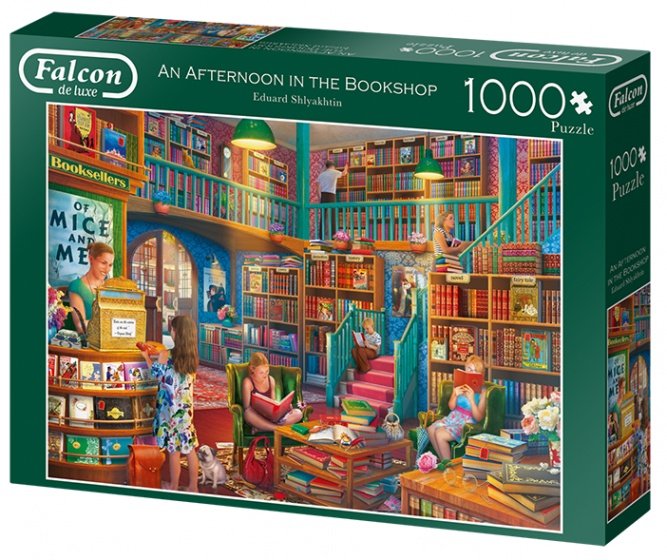 legpuzzel An Afternoon in the Bookshop 1000 stukjes - Afbeelding 2