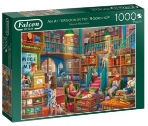 legpuzzel An Afternoon in the Bookshop 1000 stukjes