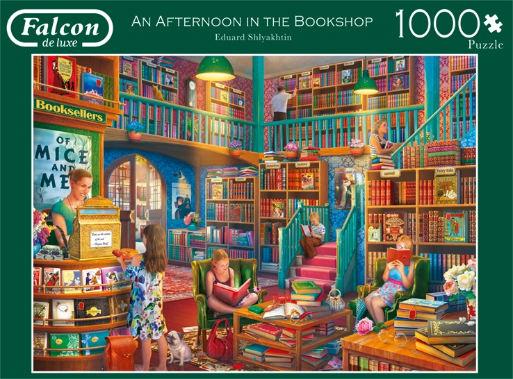 legpuzzel An Afternoon in the Bookshop 1000 stukjes - Afbeelding 3