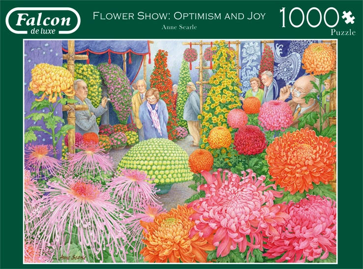 legpuzzel Flower Show: Optimism and Joy 1000 stukjes - Afbeelding 3