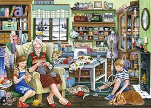 legpuzzel Granny's Sewing Room 1000 stukjes - Afbeelding 2