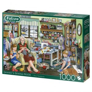 legpuzzel Granny's Sewing Room 1000 stukjes - Afbeelding 4