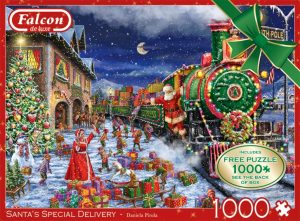 legpuzzel Santa's Special Delivery 2x1000 stukjes - Afbeelding 3