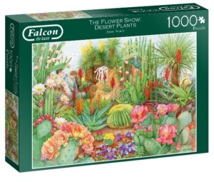 legpuzzel Falcon Flower Show Desert Plants 1000 stukjes