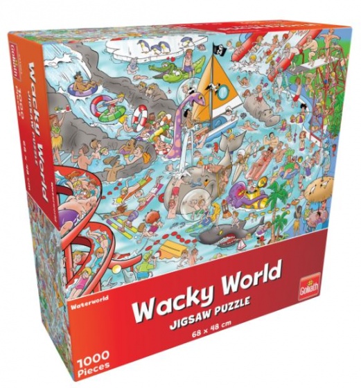 Puzzel Wacky World Waterworld 1000 stukjes - Afbeelding 2