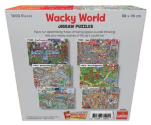 Puzzel Wacky World Waterworld 1000 stukjes - Afbeelding 3