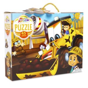 legpuzzel Digger Truck 45 stukjes