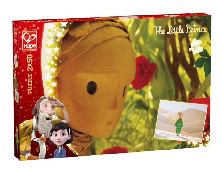 legpuzzel De Kleine Prins - Desert and Roses 2 x 50 stukjes