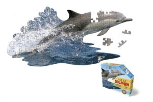 puzzel dolfijn blauw 100 stukjes - Afbeelding 2